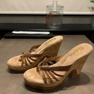 Very volatile Block Heal sandals